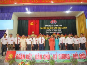 BCH Đảng bộ xã Thanh Liên Nhiệm kỳ 2020 2025