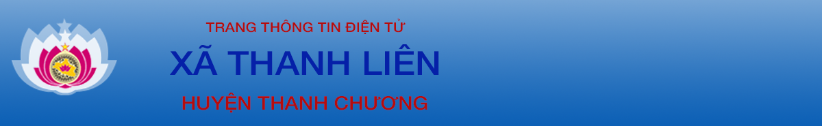 Trang thông tin điện tử xã Thanh Liên- huyện Thanh Chương - Nghệ An